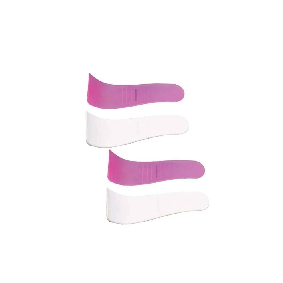 20 Pcs Reusable Waxing Spatulas for Hair Removal, Plastic Applicator Sticks with Ergonomic Grip