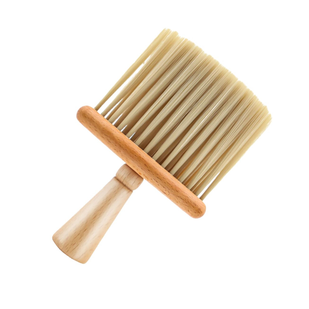 Barber Neck Duster Brush with Soft Bristles for Quick Hair Removal and Beard Grooming