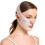 V Face Lifting Strap with Adjustable Fit, Breathable Double Chin Reducer Band, Beige 3