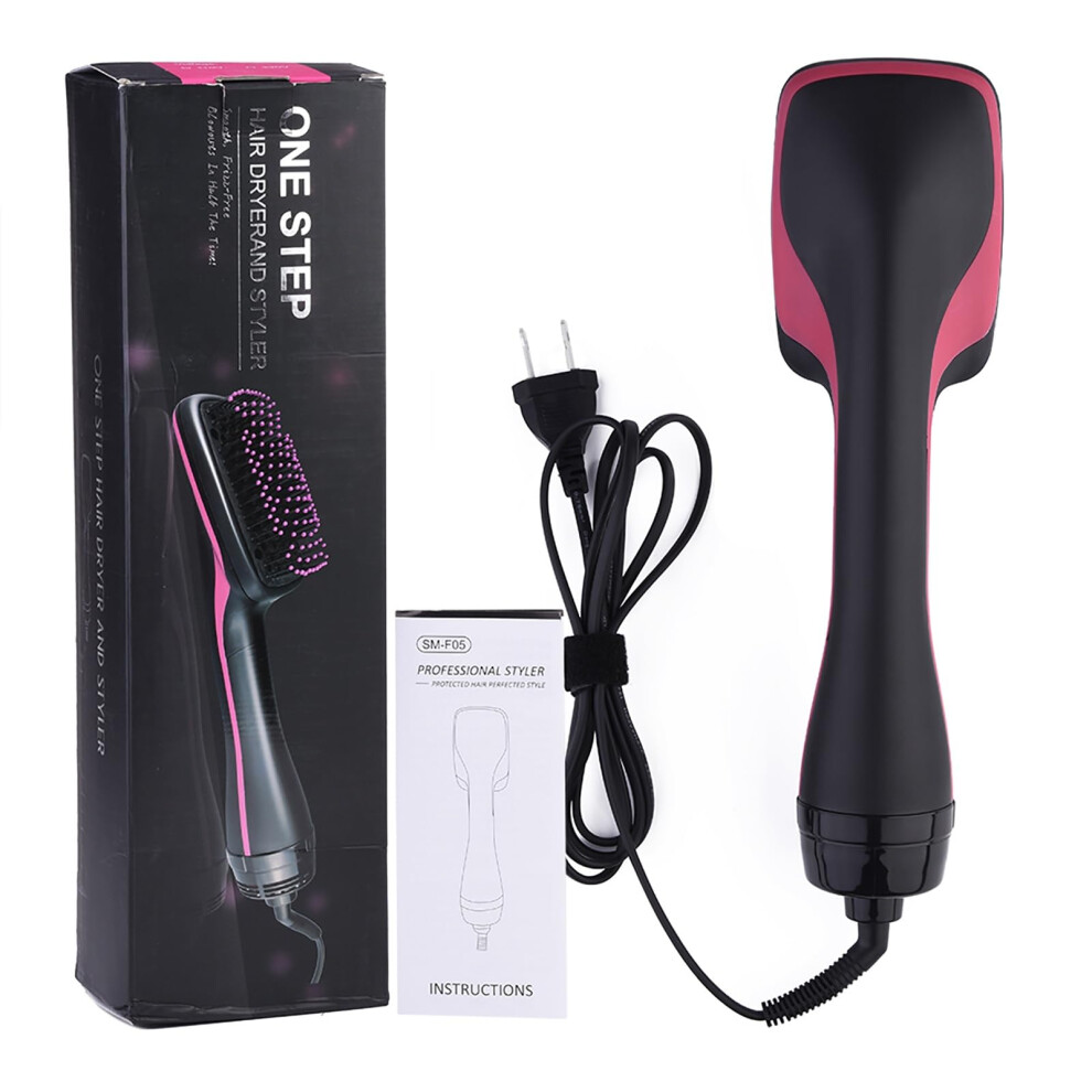 3 in 1 Hair Dryer Brush with Negative Ion Technology for Frizz Control and Smooth Styling