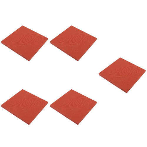 5Stk Hitzebeständige Silikon Matte Heat Press DIY Transferpad 2