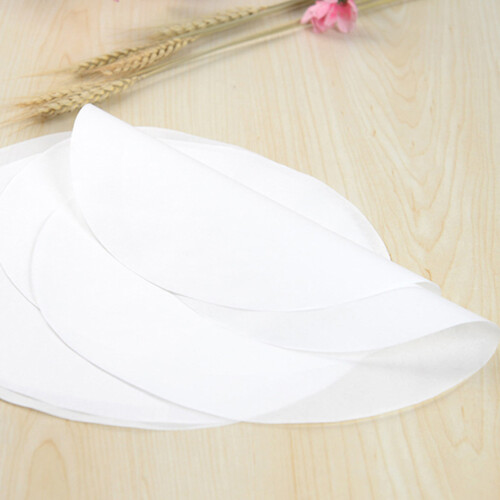 2 Pack 100 Sheets Non-Stick Silicone Baking Paper Round 15cm White 1
