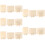 15Sets Beige Kinder Malbrett Holz Mit Stabilem Blanko 11