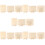 15Sets Beige Kinder Malbrett Holz Mit Stabilem Blanko 8