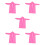 5Pièces Poncho Rose Eva Portable Pour Cyclisme Et Camping 10