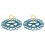 8Pcs Blue Multi-Purpose Sock Drying Rack Plastic Anti-Slip Design 1