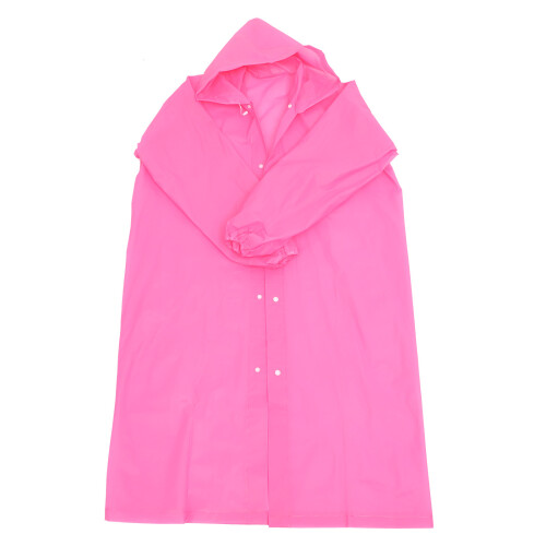 5Pièces Poncho Rose Eva Portable Pour Cyclisme Et Camping 2