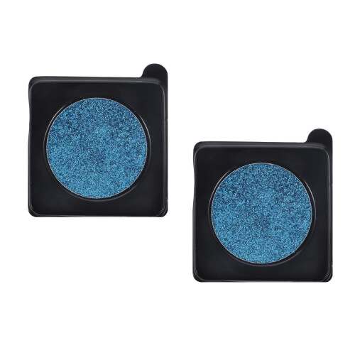 2Pièces Fard Simple Vert Pailleté 1