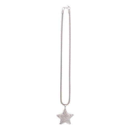 2Pièces Pendentif Étoile Argentée Décoration Intérieur