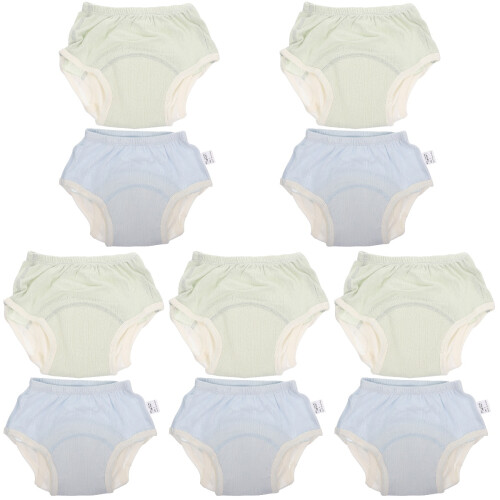 10Pièces Caleçons D'apprentissage Bébé Padded Coton Coloré 1