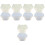 10Pièces Caleçons D'apprentissage Bébé Padded Coton Coloré 4