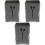 3Pièces Boîte Noire Rangement Ciseaux Salon Stable Et 7