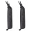 2Pièces Sac - Percussion, Design Courbe, Couleur Noire 2
