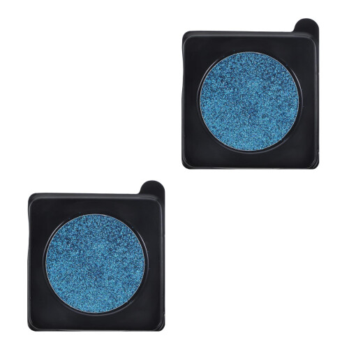 2Pièces Fard Simple Vert Pailleté 2