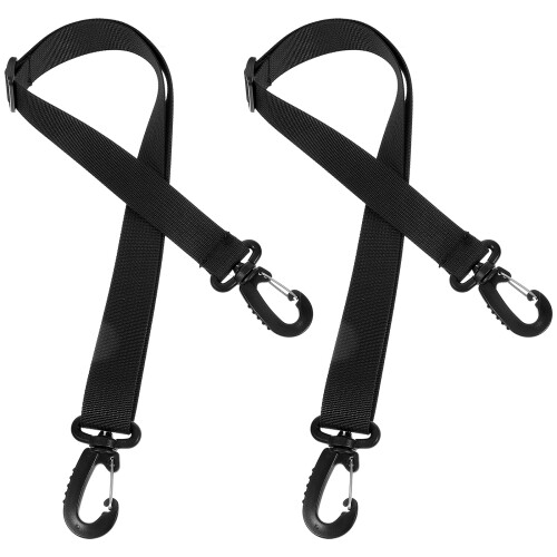 6Pièces Fixation Roller Ski Réglable Résistant Noir 1