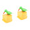 2Pièces Range Cure-Dents Vert Pop-Up Pour Café Restaurant Usage 4
