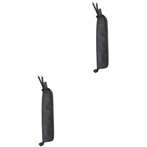 2Pièces Sac - Percussion, Design Courbe, Couleur Noire 2