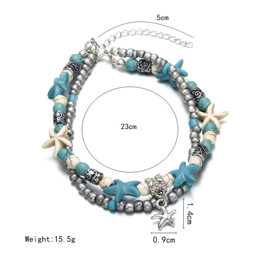 2Pièces Bracelets De En Pour Multicolores Sûrs