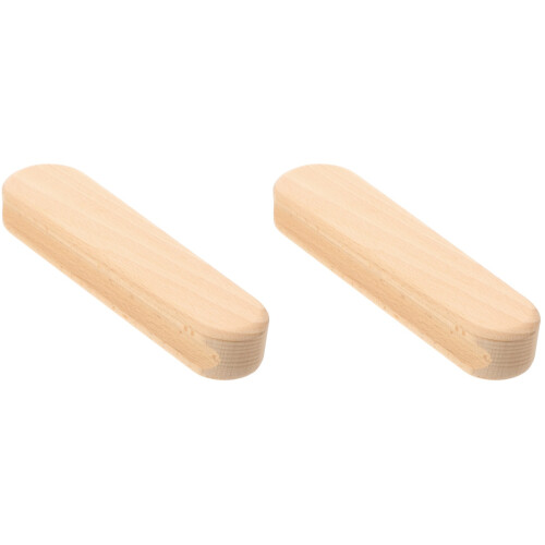 2Pièces Accessoire En Bois Khaki Pour Couture Repassage 1