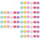 72Pièces Pads Ongles Multicolores Pour Sûr Et Facile 6