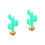 2Pcs Creative Green Inflatable Cactus Decor Lightweight PVC Beach Toy 4