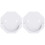 6Pièces Fixation Tringle ABS Usage Simple 2