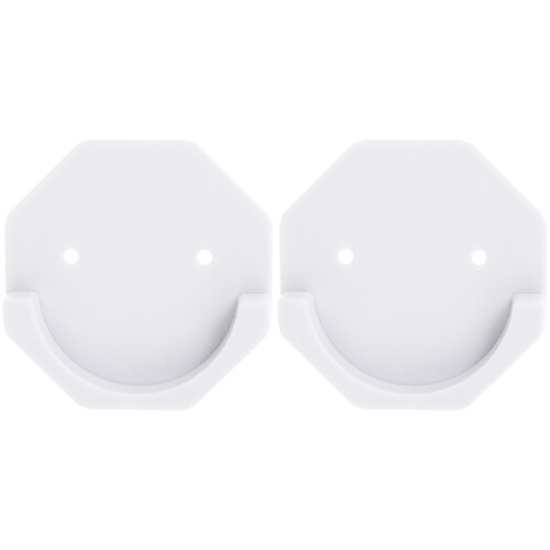 6Pièces Fixation Tringle ABS Usage Simple 1