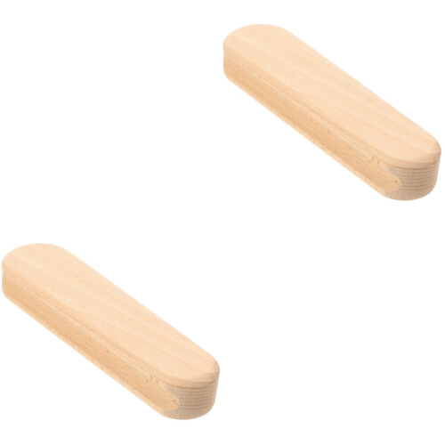 2Pièces Accessoire En Bois Khaki Pour Couture Repassage 2
