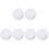 6Pièces Fixation Tringle ABS Usage Simple 3