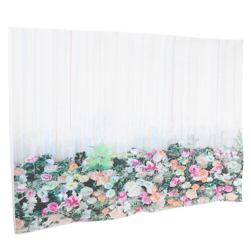 3Pcs Wedding Flower Backdrop Assorted Color Photography Cloth