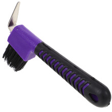 2 Hook Hoof Brush Picks With Brushes Equestrian Training Equipment