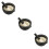 3Ensembles Pilon Mortier Noir Résistant Pour Broyage 8