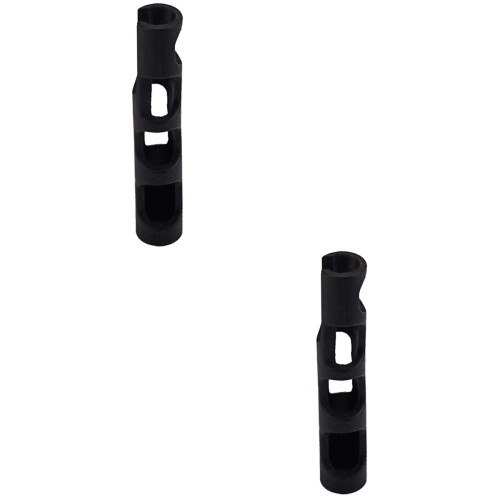 2Pcs Violin Bow Posture Corrector Rubber Hold Tool For Small Bow Black 2
