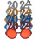 12Pcs Assorted Plastic 2024 Eyewear Party Props for New Year Fun 1