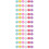 72Pièces Pads Ongles Multicolores Pour Sûr Et Facile 8