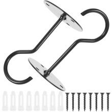 4 Sets Hook Up Wall Hanging Zinc Alloy Folding