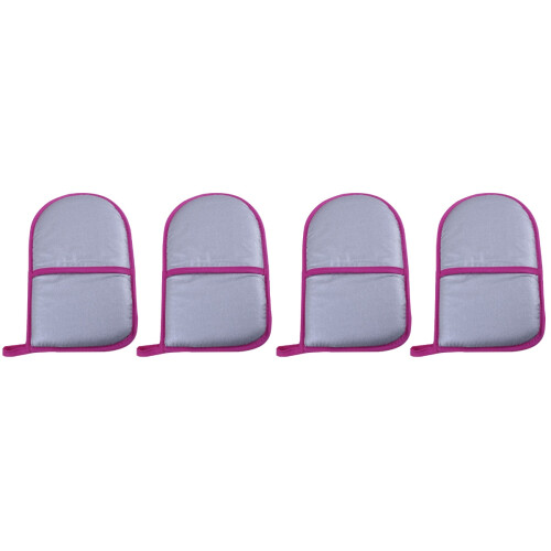 4Pcs Heat Insulation Gloves Protective Mitts for Home Ironing 1
