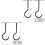 4 Sets Hook Up Wall Hanging Zinc Alloy Folding 3