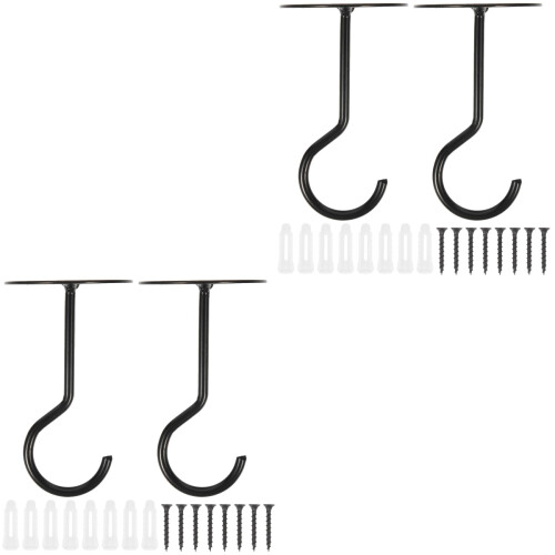 4 Sets Hook Up Wall Hanging Zinc Alloy Folding 2