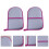 4Pcs Heat Insulation Gloves Protective Mitts for Home Ironing 7