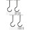 4 Sets Hook Up Wall Hanging Zinc Alloy Folding 6
