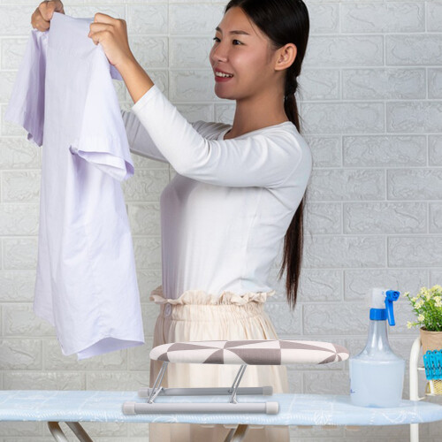 2 Pcs Mini Ironing Sleeve Rack Folding Ironing Board For Home 2