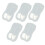 10Pcs Transparent Cutlery Storage Cases Portable Infant Flatware Boxes 7
