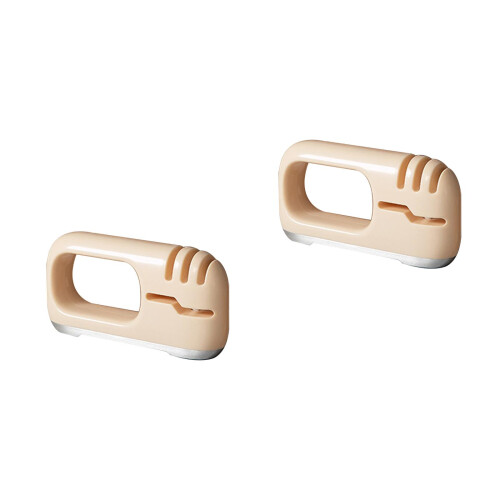 2Pcs Kitchen Cutting Tool Sharpener Professional Sharpening Cutter 2