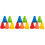 75 Pcs Plastic Roller Skating Marker Cones Obstacles 3
