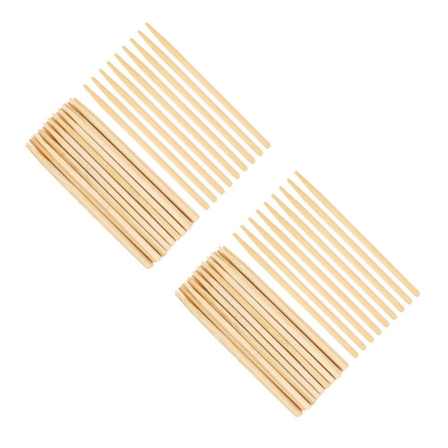 60 Pcs Scratch Painting Wood Sticks Multi Purpose Drawing Tools 1