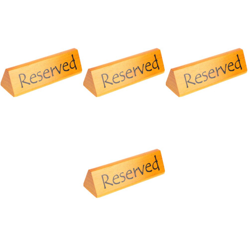 4 Table Decorations Reserved Signs For Wedding Reception 2
