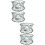4 Pcs Fish Cage Automatic Strut Nylon 6