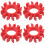 4Pcs Silicone Drumstick Holder Clip Durable Clamp For Drums 6