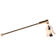2Stk Eleganter Goldener Kerzenlöscher Aus Metall Mit Langem Stiel